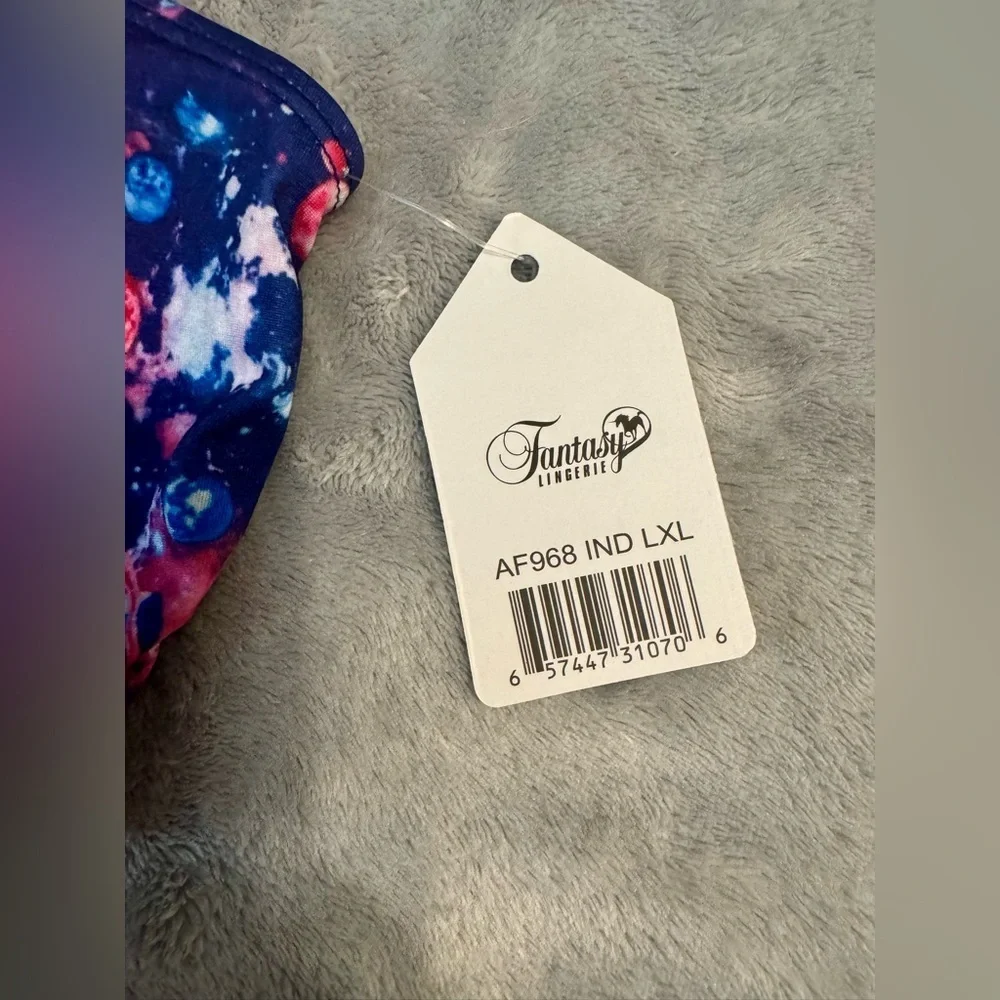 Spaced Out print matching underwear set
